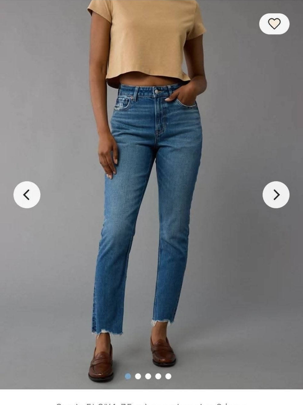 American Eagle Strigid High-Rise Mom Jean - Women